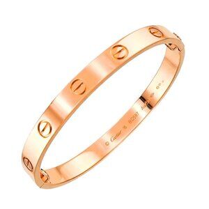 Cartier Love Bracelet Bangle 18K Pink Gold 750 Size16 90257717
